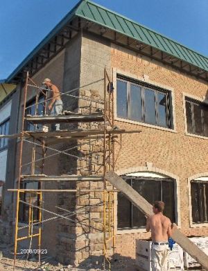 Rosie-O-Gradys_Building-Addition-Face-Brick-And-Stone-Veneer-Installation-Part2-RosO1-101-Picture-1