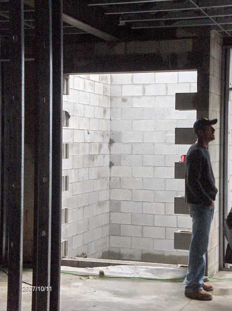 Angelicas-Place-Assisted-Living-in-Romeo-Michigan_Metal-Studs-in-Basement-Picture-2