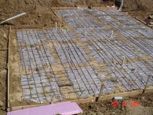 new-home-project -- concrete placement readiness for basement slab -- picture 1