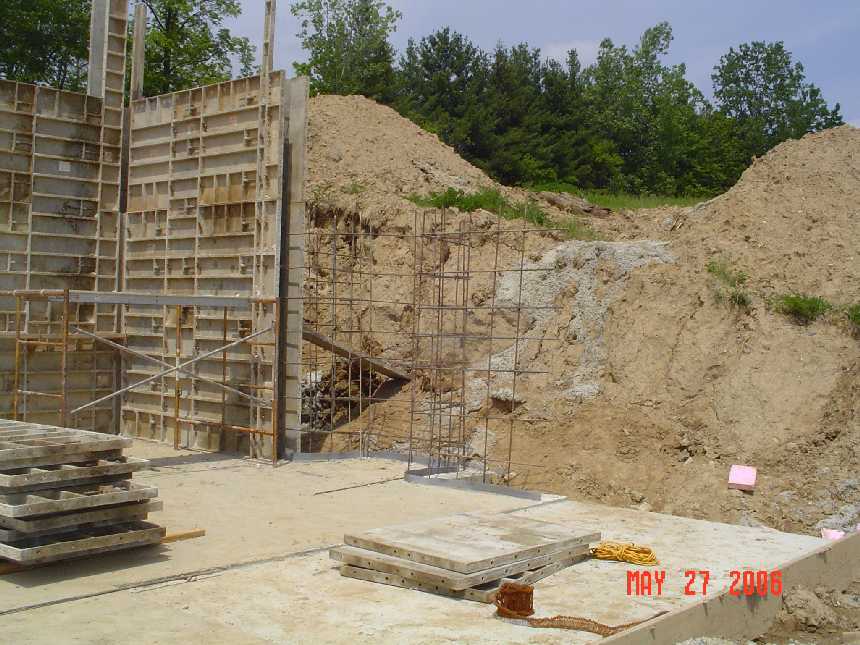 new-home-project -- concrete placement readiness for basement slab -- picture 3