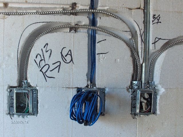 Rosie O Gradys Building Addition, How To Install Electrical Wiring In Icf Walls