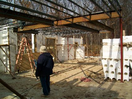 Second-Floor-Steel-And-Open-Web-Joists-New-ICF-House-In-Ann-Arbor-Michigan-EneE1-AttM1-101-Picture-2